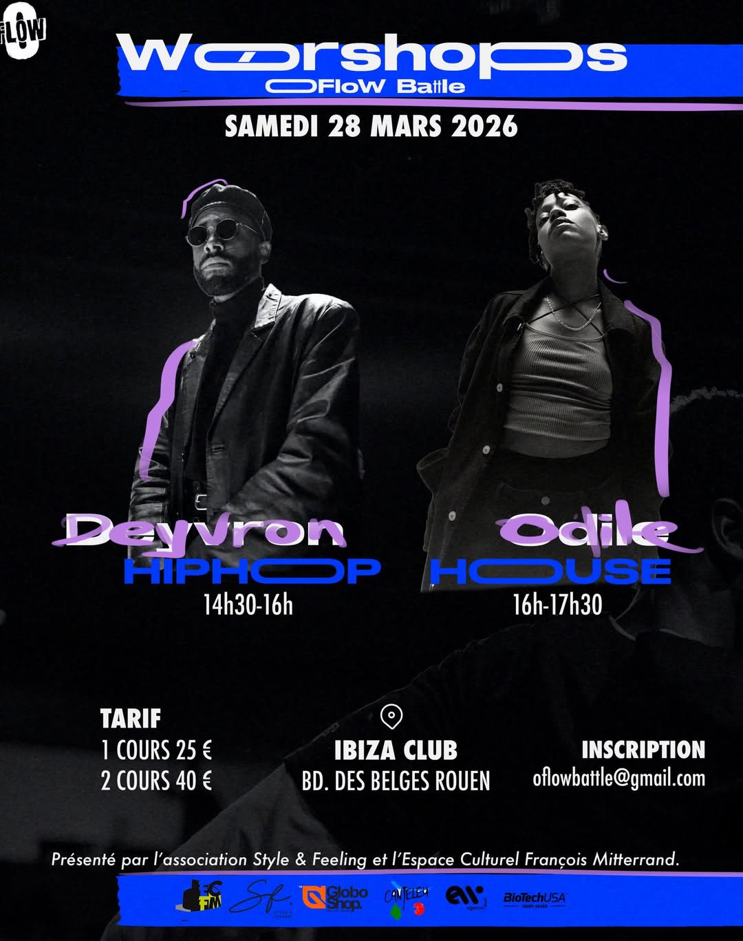 WORKSHOP !! Comme chaque ann&eacute;e on vous donne rdv le Samedi 28 Mars pour les workshops HipHop et .jpg (136 KB)